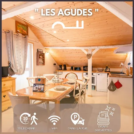 דירה Les Agudes Telecabine 10min A Pied *
